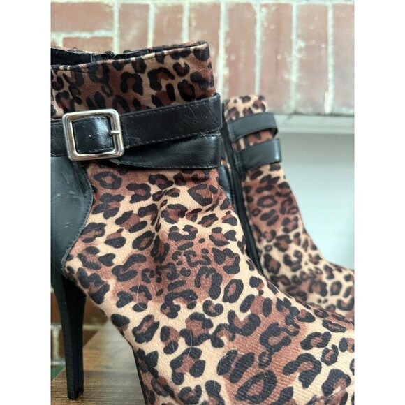 UNSENSORED women’s size 6.5/7 cheetah stilettos - Picture 3 of 12